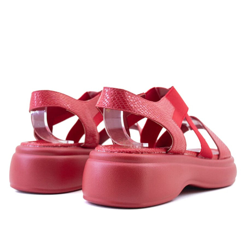 Sandalias Chill Sunday de Mujer - NH01W Rojo