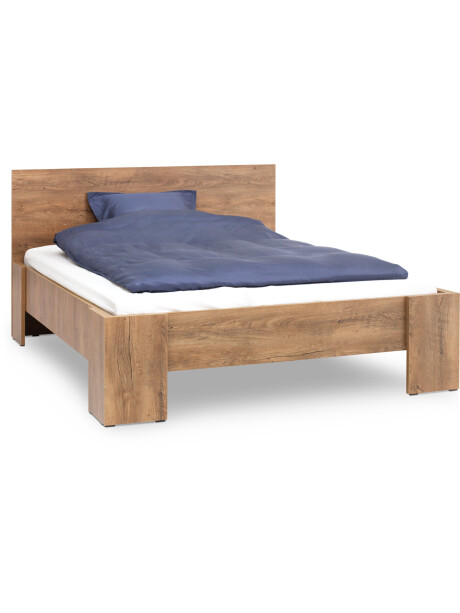Estructura cama VEDDE Queen 160x200 roble Estructura cama VEDDE Queen 160x200 roble