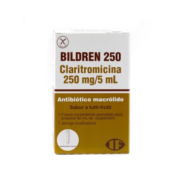BILDREN 250 SUSP. FRASCO X 60 ML. única