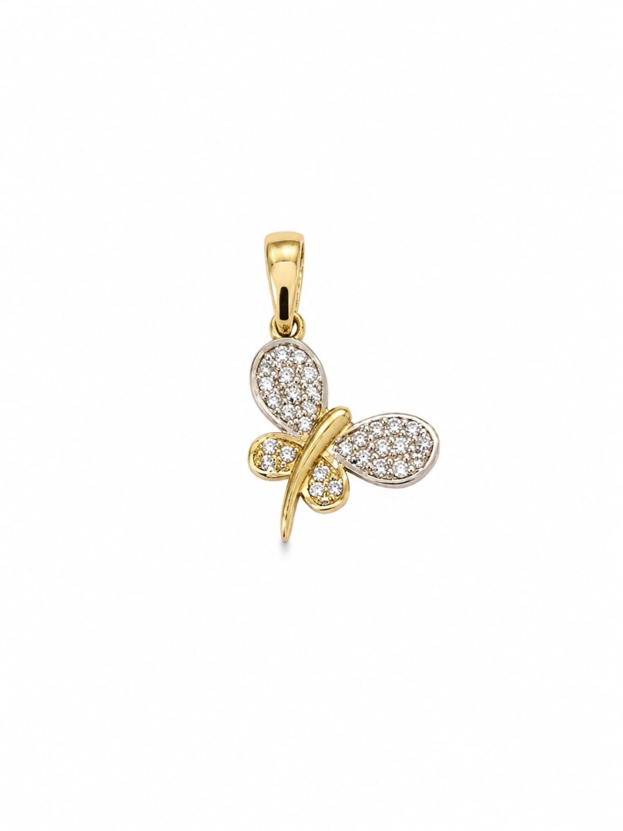 Colgante mariposa en Oro 