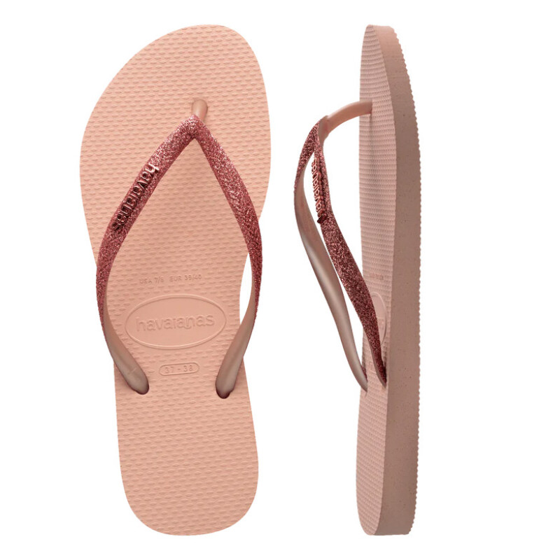 Sandalias de Mujer Havaianas Slim GLitter II Rosa