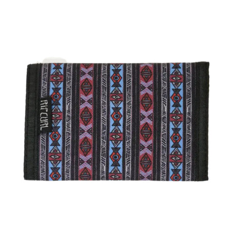 Billetera Rip Curl Solid Rock Surf Wallet Negro con Diseño