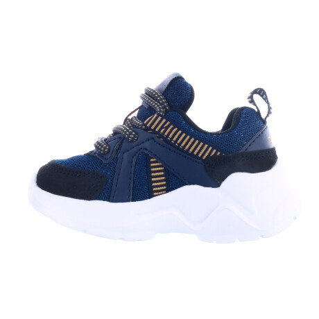 Championes Infantiles Topper Chalpa Bebe Azul Marino - Negro - Beige