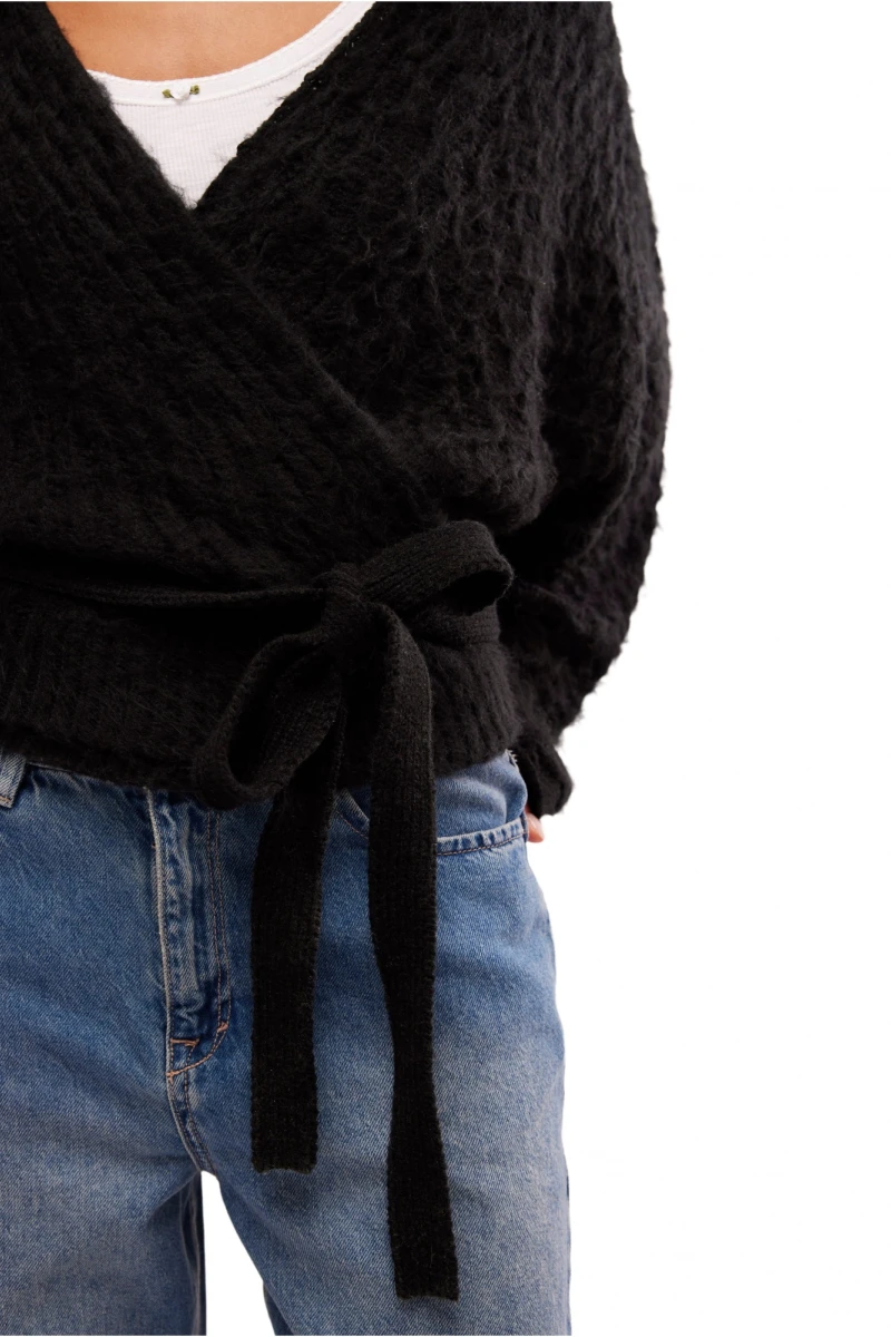 CARDIGAN OVER YOU Negro