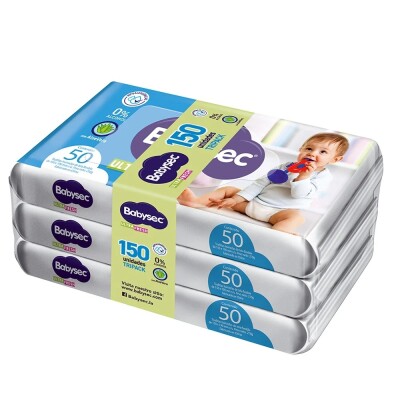 Toallitas Húmedas Babysec Ultra 150 Uds. Toallitas Húmedas Babysec Ultra 150 Uds.