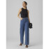 VMLAVENDER SL O-NECK TOP VMA NOOS BLACK
