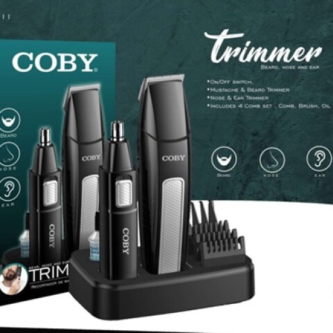 Corta Pelo COBY Kit 2 en 1 Cabello/Facial CY3365-4111 Corta Pelo Coby Kit 2 En 1 Cabello/facial Cy3365-4111