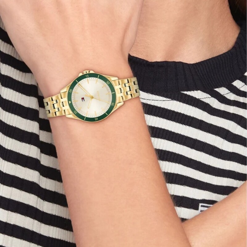 Reloj Tommy Hilfiger 1782892 para dama con correa de acero Reloj Tommy Hilfiger 1782892 Para Dama Con Correa De Acero