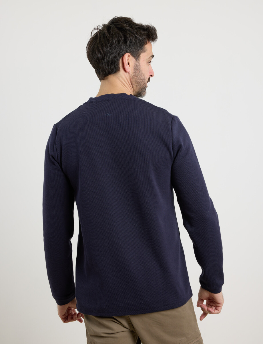 520911 T-SHIRT HARRY Azul Oscuro