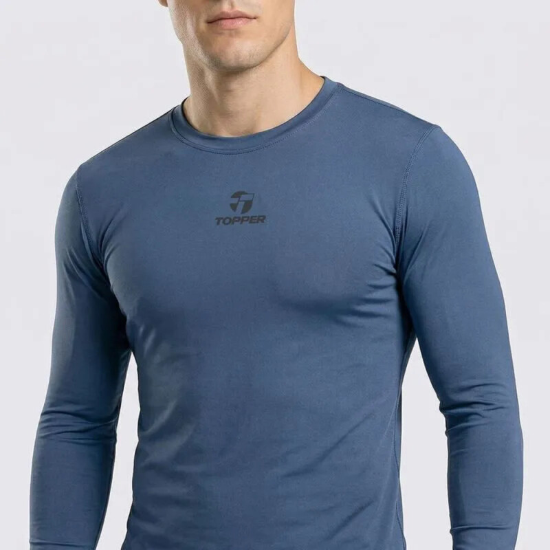 T-SHIRT TÉRMICA ML azul indi