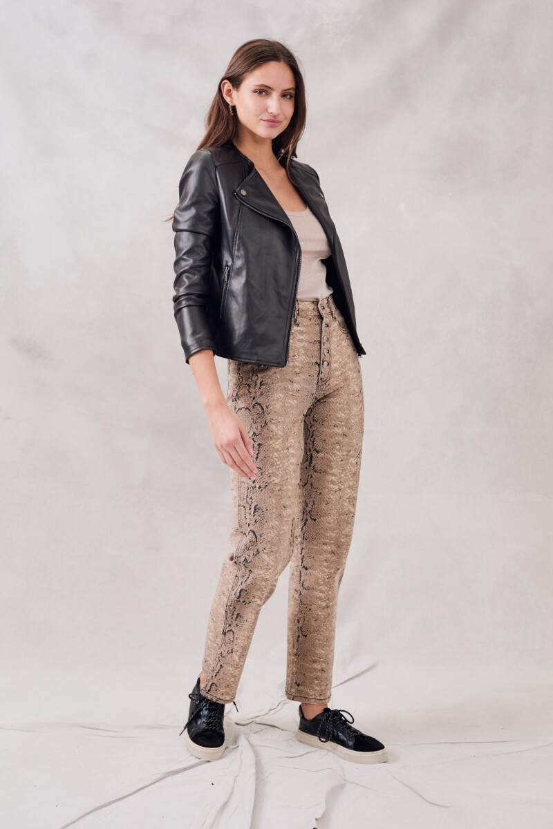 Jean Botones Snake Multi