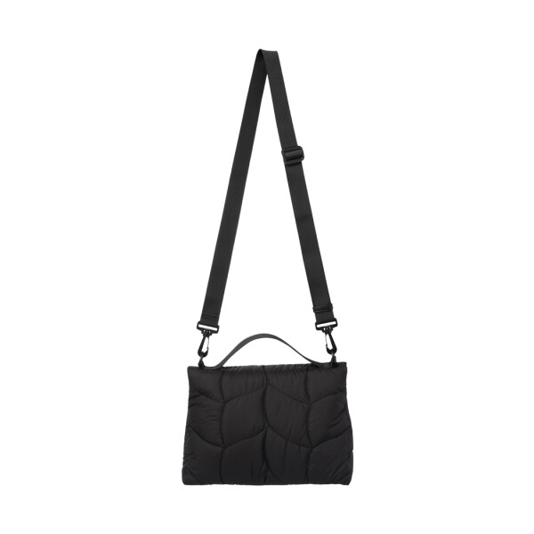 Cartera puffy negro
