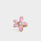 Anillos Medianos y Grandes Con flores Anillo Metal Con Flor - Dorado