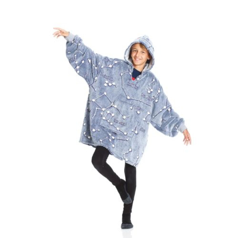Poncho Glow Constelaciones- KANGURU Poncho Glow Constelaciones- Kanguru