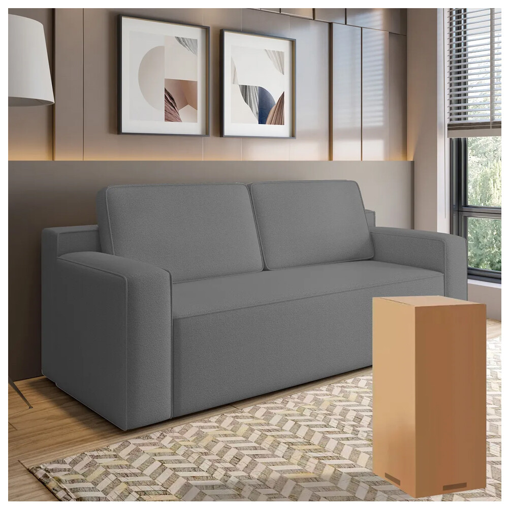 Sofá sillón en caja GRIS
