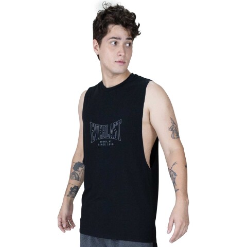 TANK MEN POLY/VISC/SPX EVERLAST LUNGE CH XL BK