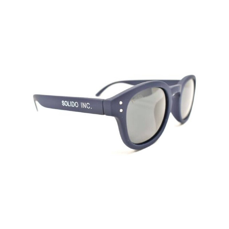 Lentes De Sol Polarizados Solido 1901 Azul oscuro
