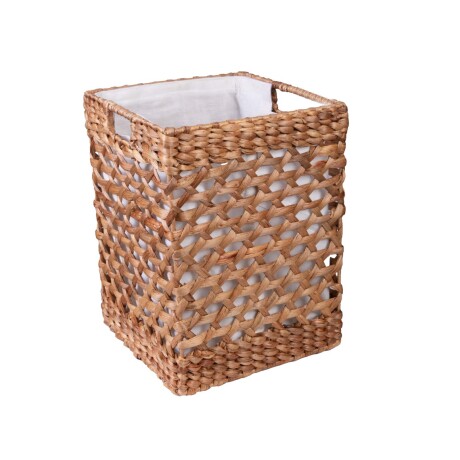CESTO PARA ROPA RATTAN-Y-MADERA NATURAL-BEIGE WHB 2439