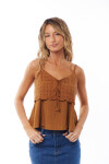 BLUSA ALBA MARRON