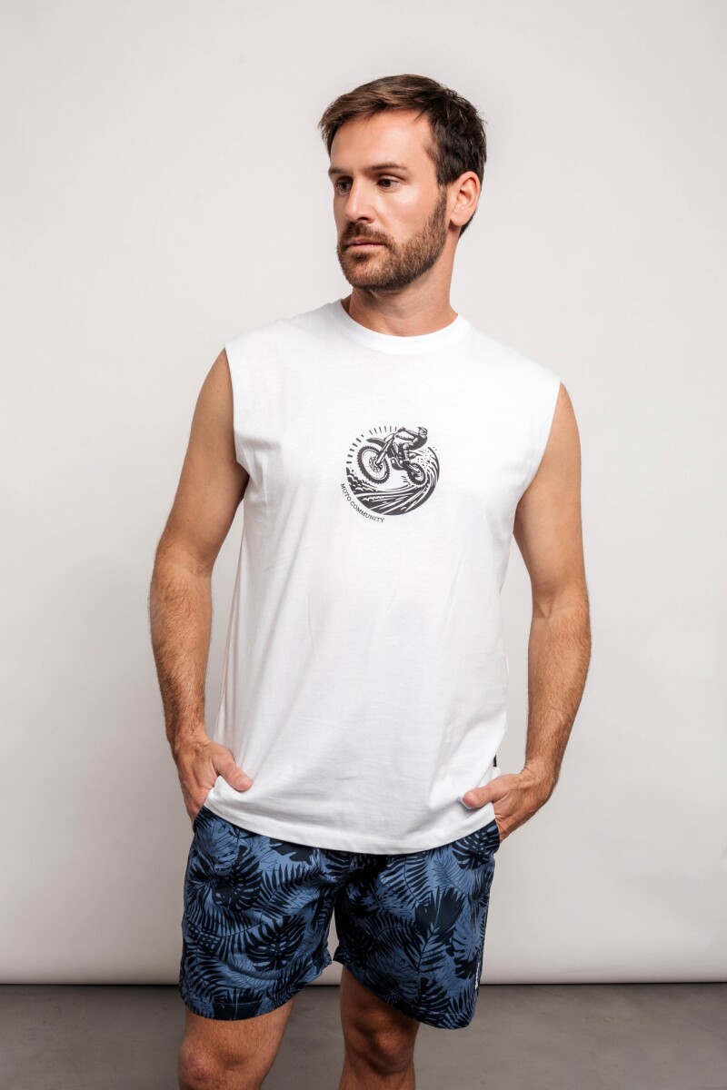 Remera Meteo - Blanco 