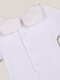 Body Con Cuello Marinero Blanco
