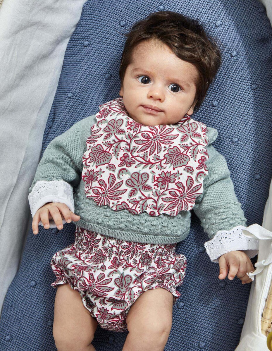 Babero Estampado Guatead - Blanco Roto 