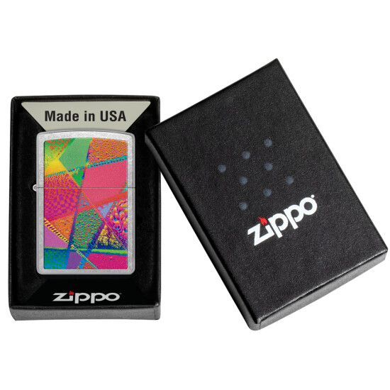 Encendedor ZIPPO 48498 C/Diseño Plata 0