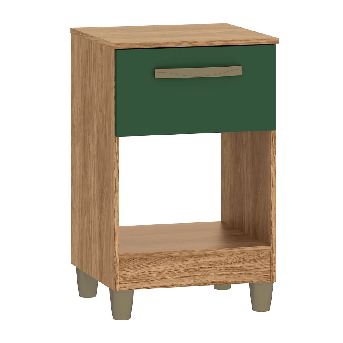 MESA DE LUZ O NOCHE DE 1 CAJÓN - VERDE 