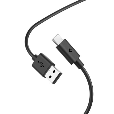 Spigen Cable USb-A a USB-C - Black Spigen Cable USb-A a USB-C - Black