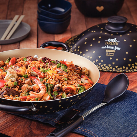 Wok Ø 32cm. "MY LOVELY KITCHEN" TR5140