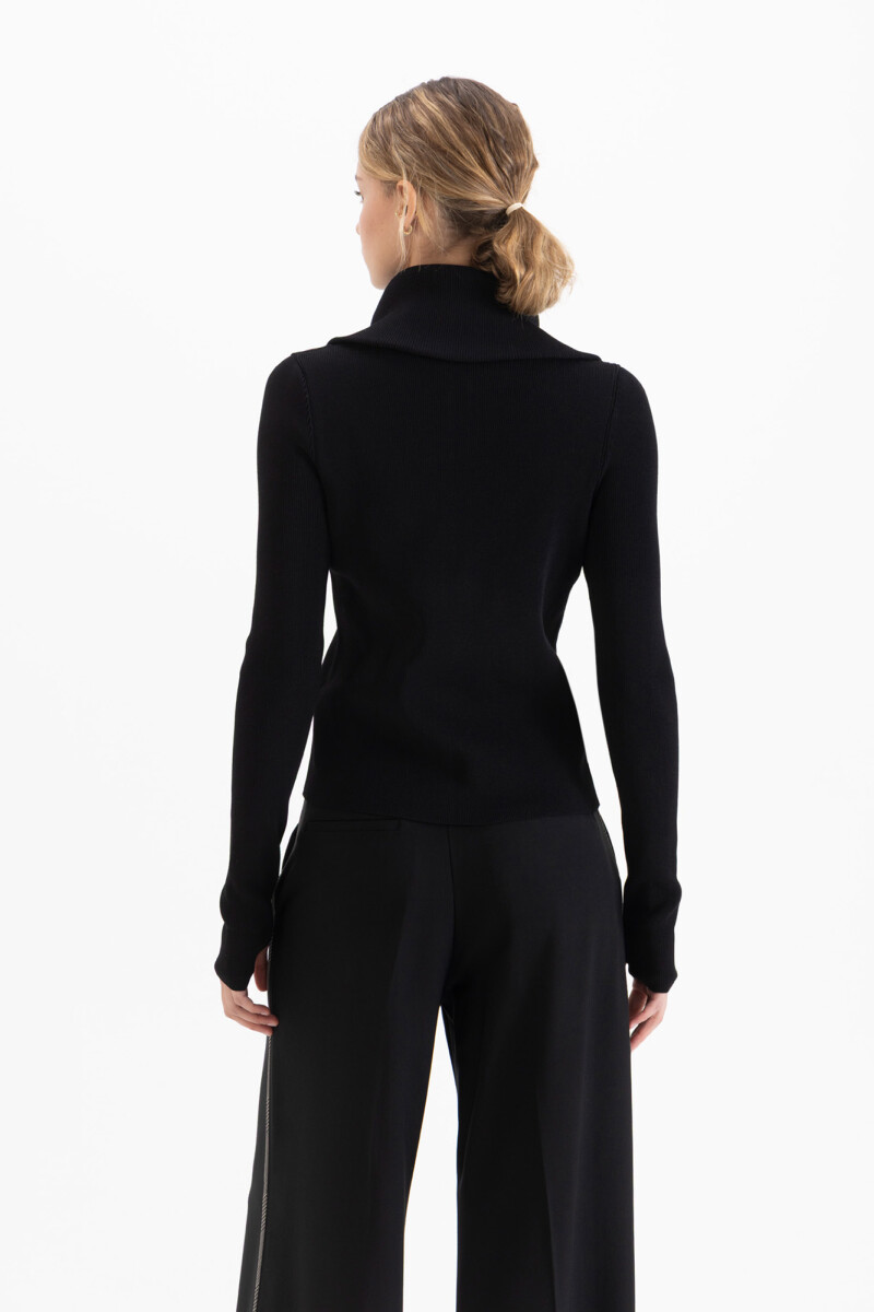 CARDIGAN ALINE Negro