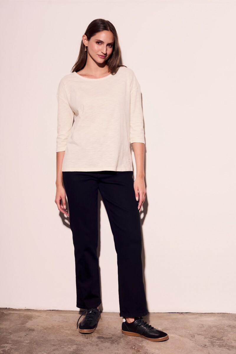 Remera Algodón Nácar