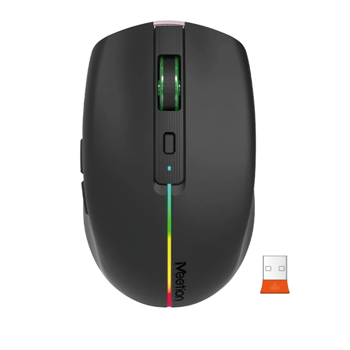 Mouse Inalámbrico Meetion BTM002 Negro 