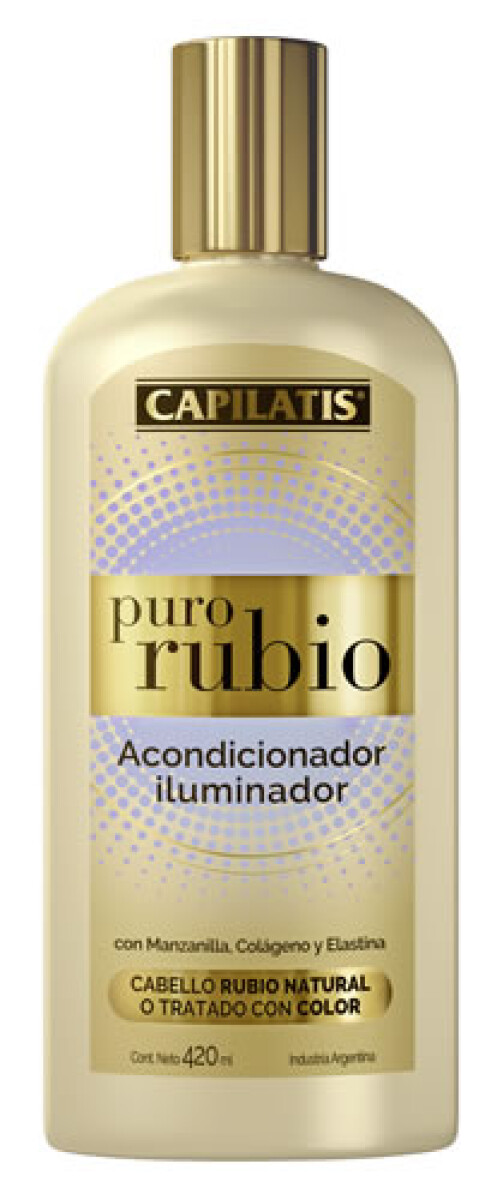 ACONDICIONADOR CAPILATIS PURO RUBIO 