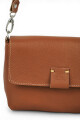 Morral con solapa chico Dulce de Leche