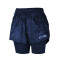 SHORT KT WMN TRNG 2 IN 1 azul skipper AZUL SKIPPER