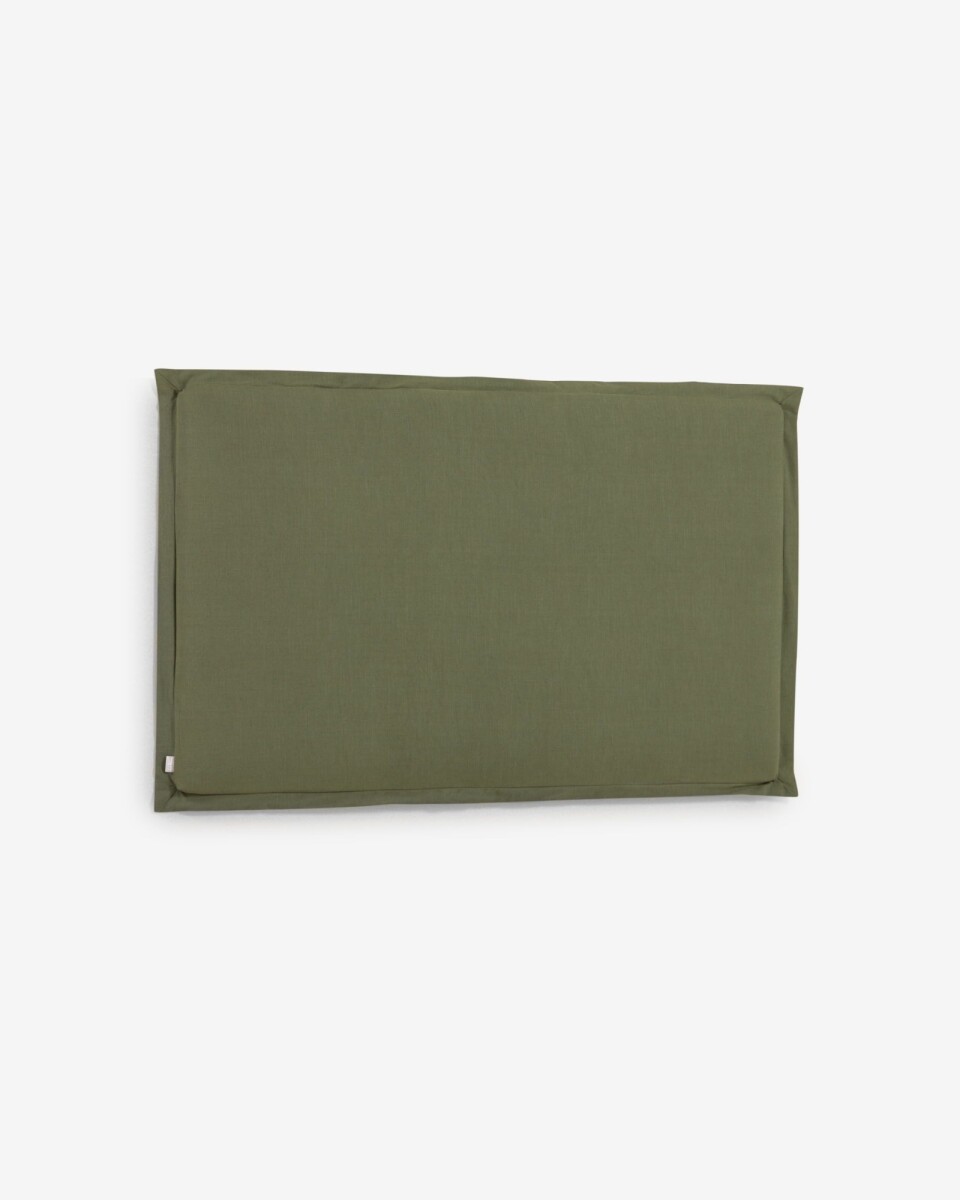 Cabecero desenfundable Tanit de lino beige 180 x 100 cm - verde 180 x 100 cm 
