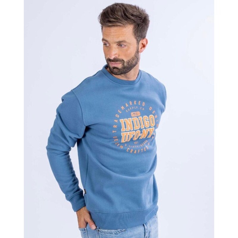 Buzo para hombre UFO Crafted Azul Buzo para hombre UFO Crafted Azul
