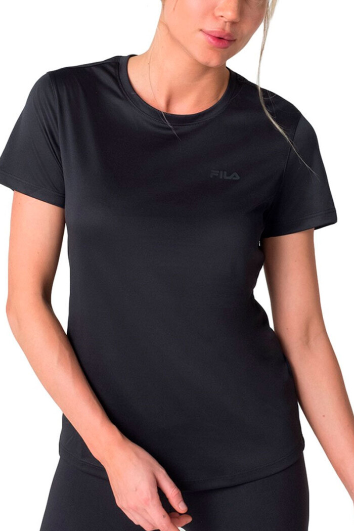 REMERA MUJER FILA BASIC SPORTS LLL Negro