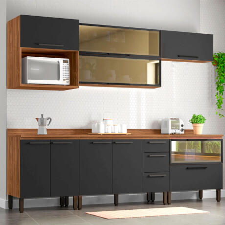 Mueble De Cocina Amoblamiento Bajo Mesada Aereo + Pileta 120 - Soy Hogar  Muebles