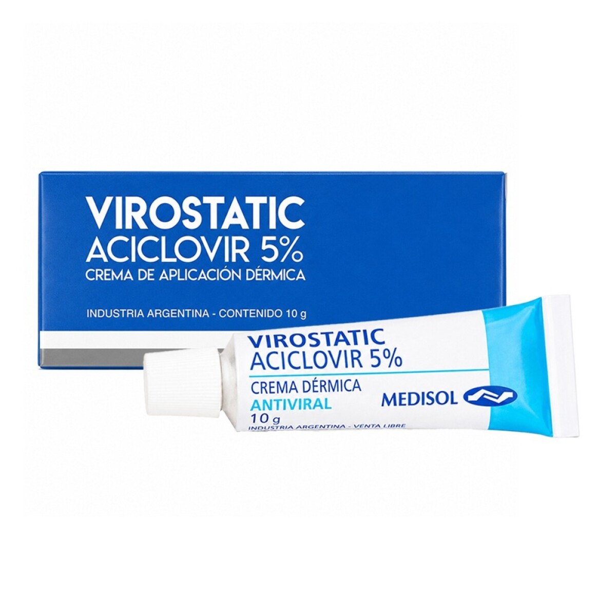 Virostatic Aciclovir 5% crema 10g 
