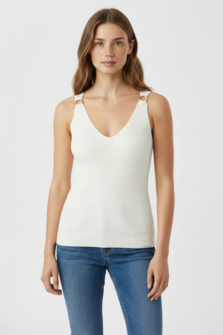 Musculosa Rutas Crudo / Natural