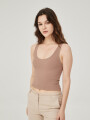 Musculosa Flam Taupe / Mink / Vison