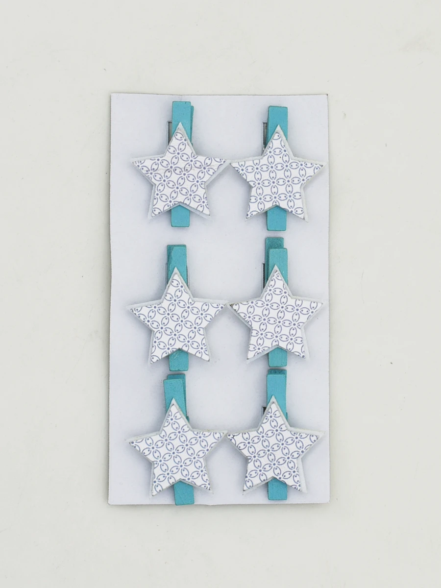 PALILLOS MINI DECORACION - AZUL CLARO 