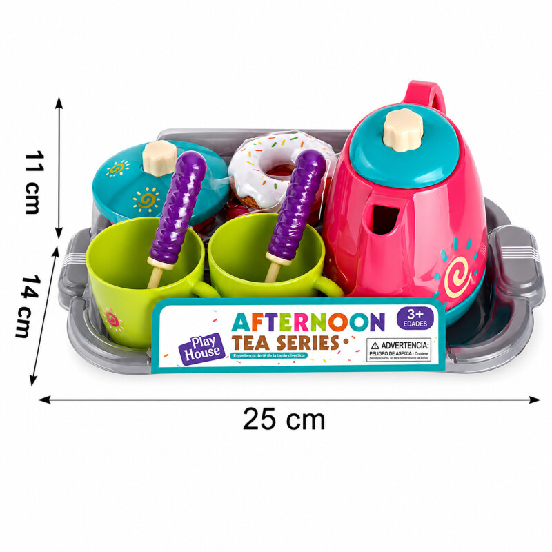 Juego De Te Infantil Cocina Juguete Kit Tetera Tazas Tatuba Juego De Te Infantil Cocina Juguete Kit Tetera Tazas Tatuba