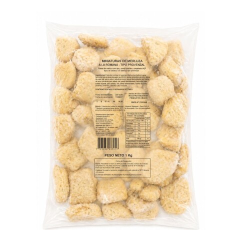 MINIATURAS DE MERLUZA A LA PROVENZAL 1KG MINIATURAS DE MERLUZA A LA PROVENZAL 1KG