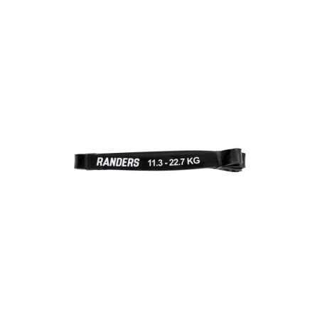 POWERBAND ELASTICA NEGRO 22MM NEGRO