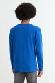 Remera cuello redondo AZUL