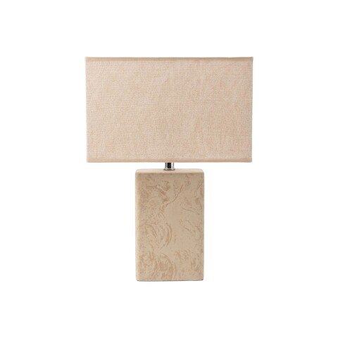 LAMPARA BEIGE C/BASE CERAMICA BEIGE 18X35X54CM Unica
