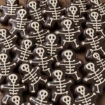 Galletas Halloween con forma de Esqueleto Galletas Halloween con forma de Esqueleto